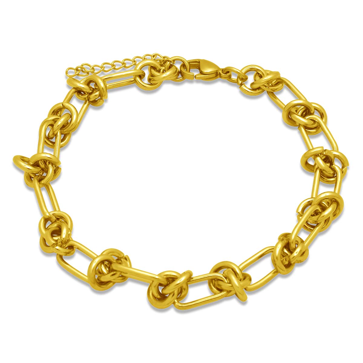 Havoc Gold Bracelet 6MM Βραχιόλι από ανοξείδωτο ατσάλι 316L